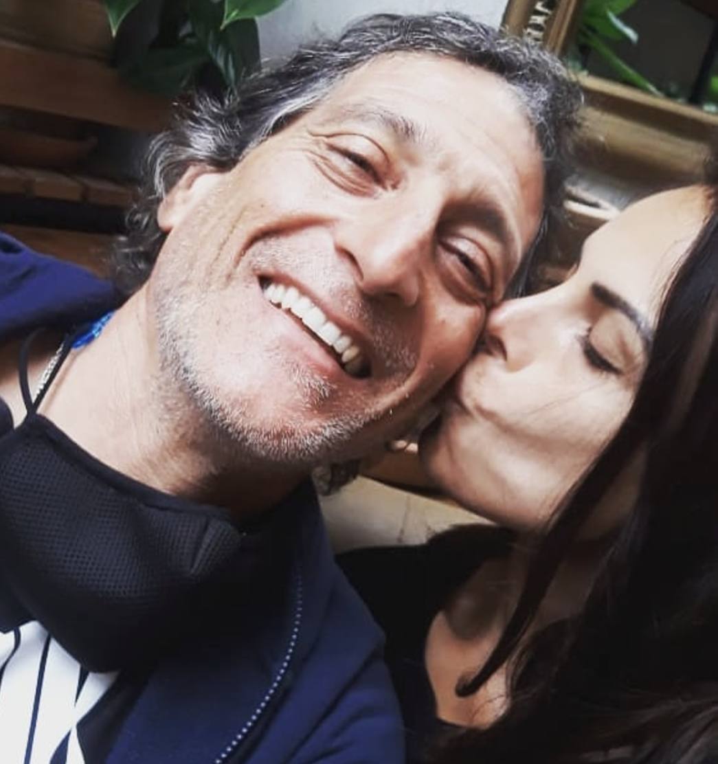 Mario Salas y su novia Nathalie Pizarro - Instagram