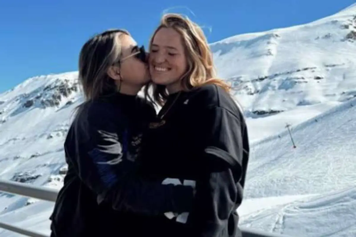 Laura de la Fuente y su novia, Instagram