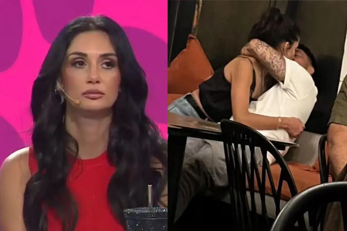 Pamela Díaz y los besos de Luis Jiménez con Martina Orrego, Archivo