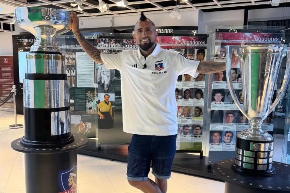 Arturo Vidal sumó dos títulos en Colo Colo, Instagram