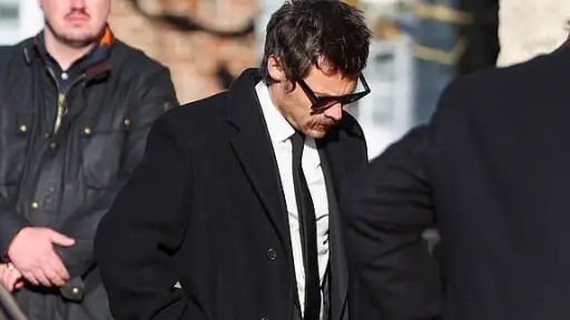 Harry Styles llegando al funeral de Liam Payne, Redes sociales