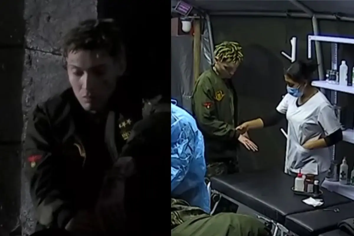 Marcianeke tras discusión, Captura de pantalla