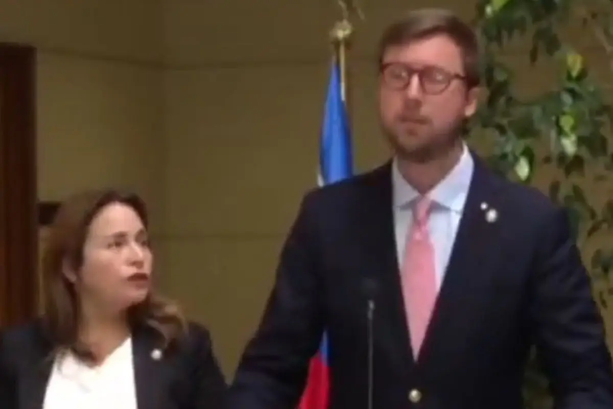 La discusión fue grabada por los medios, Captura