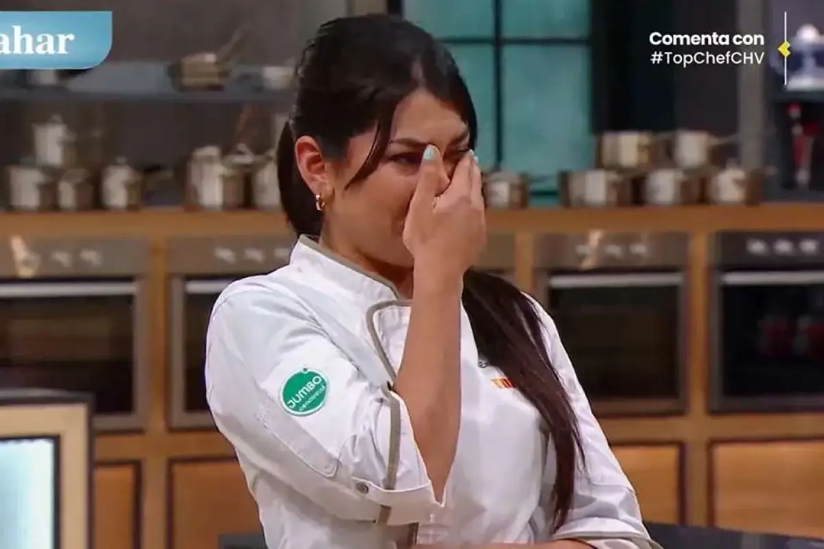 Eskarcita frustrada en Top Chef VIP, Captura de pantalla