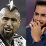 Johnny Herrera y Arturo Vidal