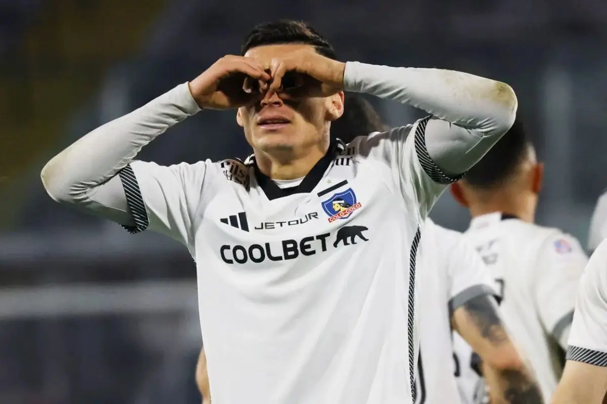 Lucas Cepeda fue figura de Colo Colo en 2024, Agencia Uno