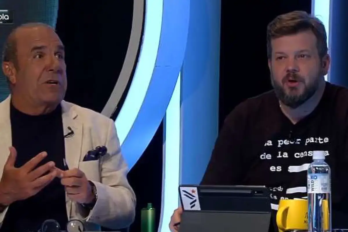 Checho Hirane y Johannes Kaiser, Captura de pantalla