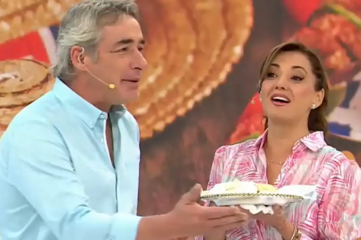 José Luis Repenning y Priscilla Vargas, Captura de pantalla - Canal 13