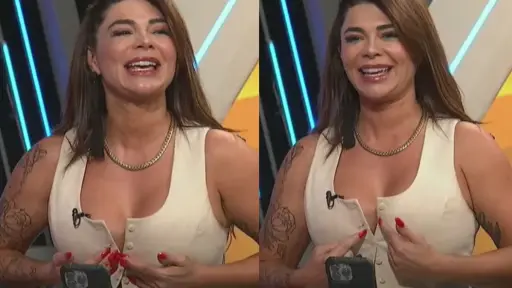 Antonella Ríos derrocha simpatía en QTLD, Captura