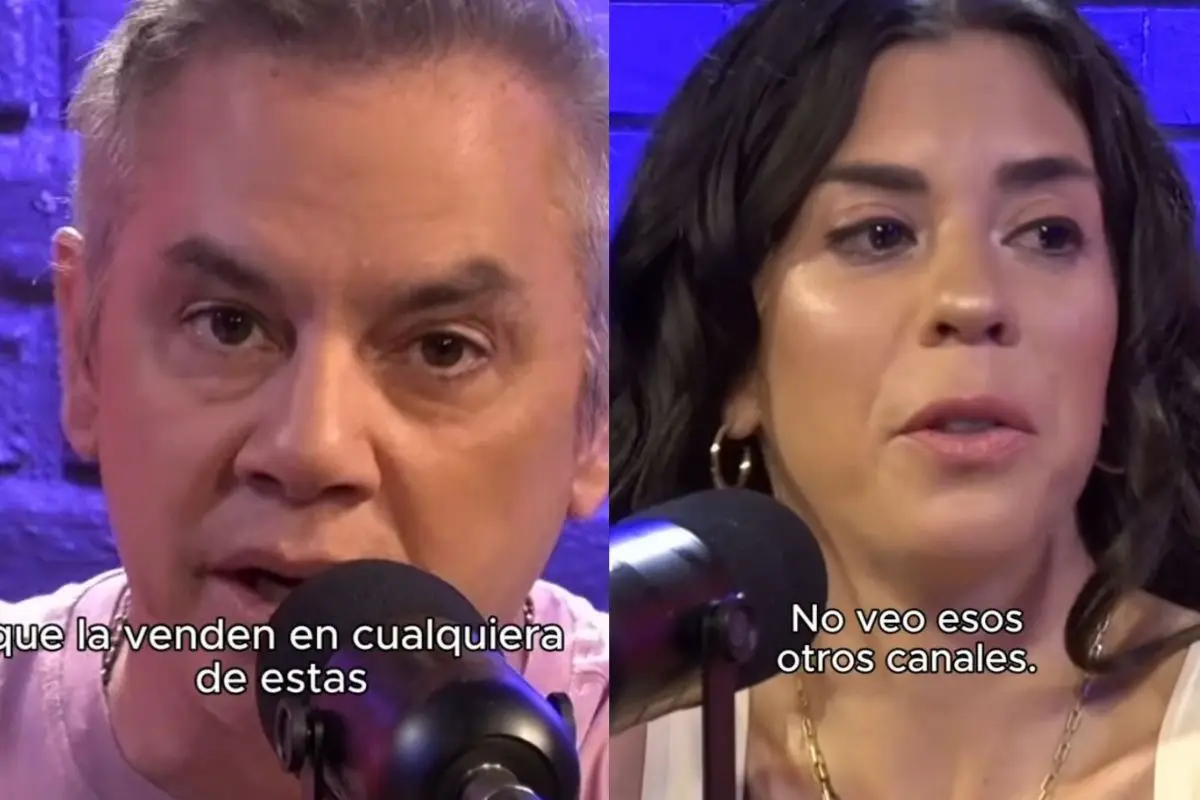 Influencer no conoce la TV abierta, Captura