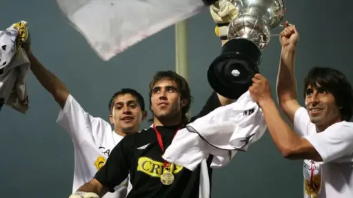 Claudio Bravo campeón con Colo Colo en 2006, Agencia Uno