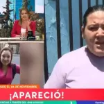 Aparición en el matinal, Captura de pantalla