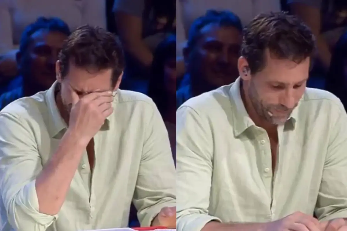 Gonzalo Valenzuela se emocionó hasta las lágrimas en Mi Nombre Es, Captura de redes sociales