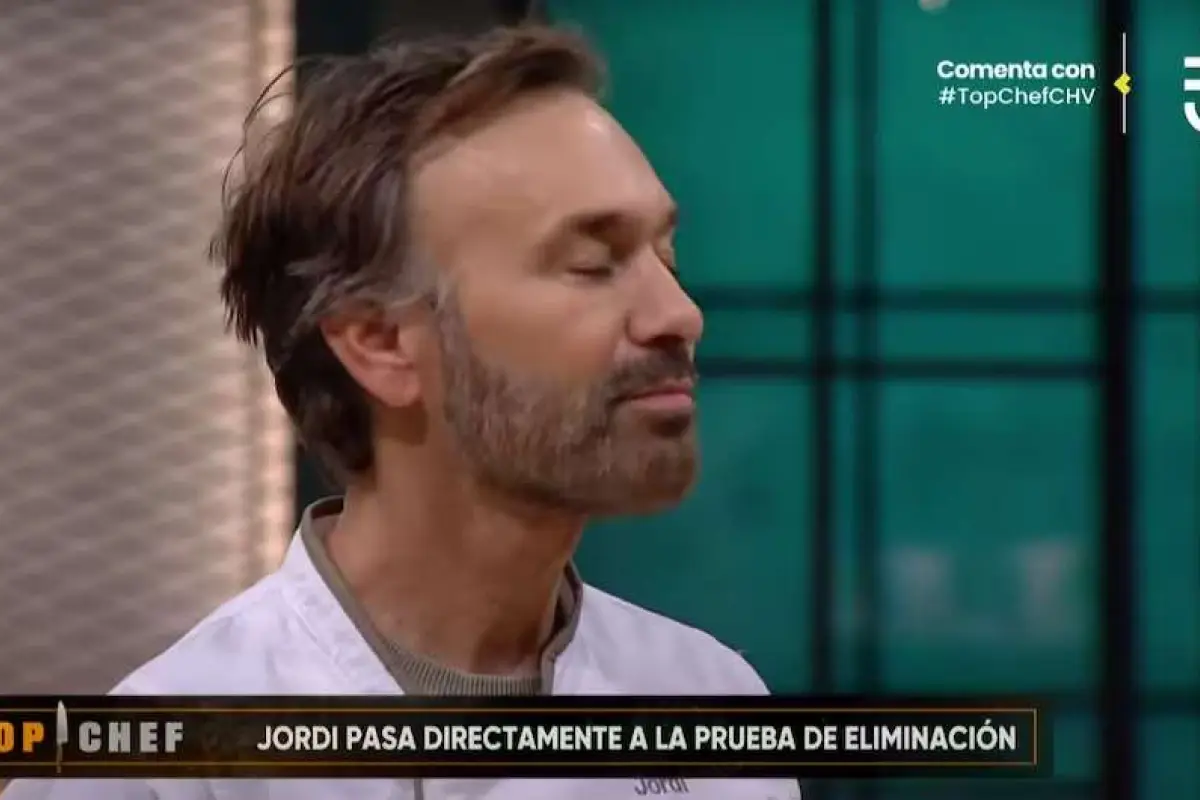 Jordi Castell en Top Chef VIP, Captura de pantalla