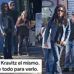 Lenny Kravitz paseando por Barrio Italia, Captura de redes sociales