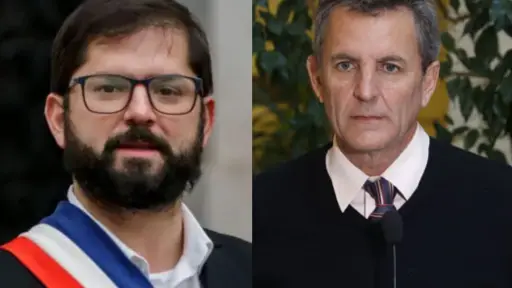 Gonzalo de la Carrera ironizó con Boric, Agencia Uno