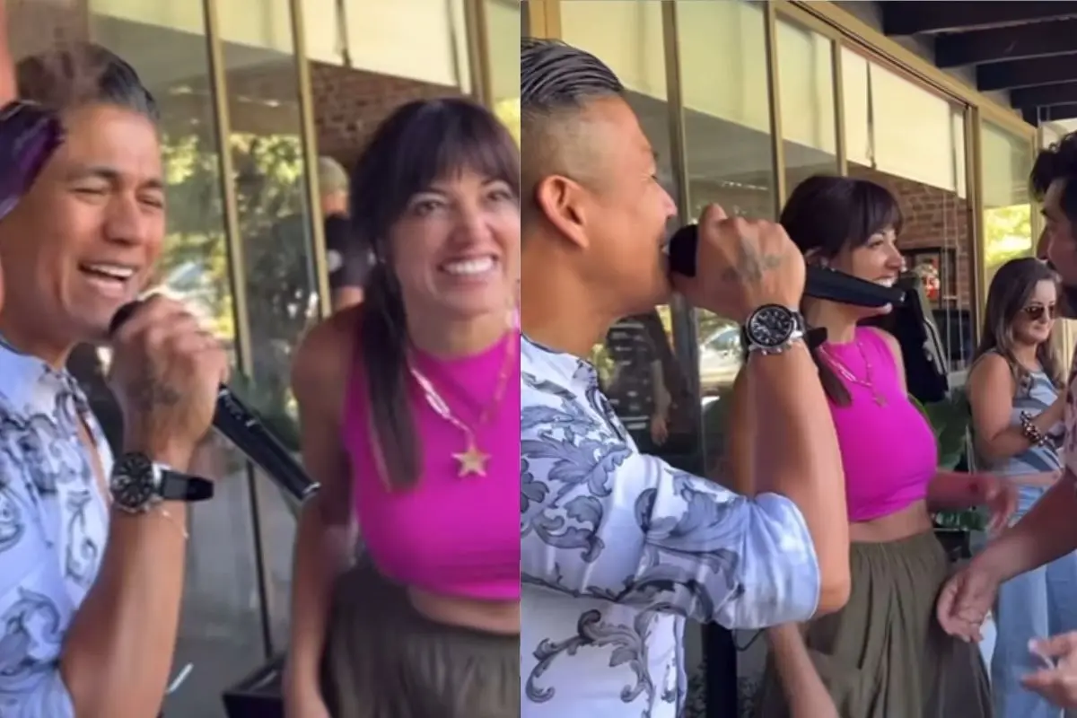 Américo y Yamila Reyna, Captura de pantalla