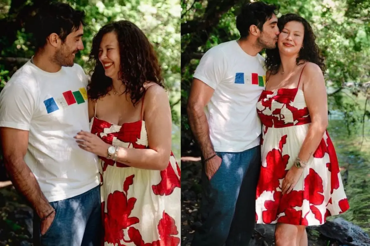 Michelle y Pedro juntos en el sur, Instagram