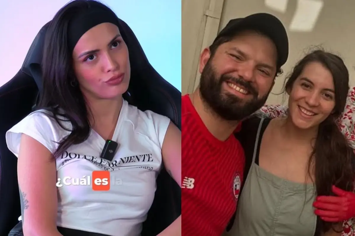 Cony Capelli y su admiración por el Presidente Boric, Captura