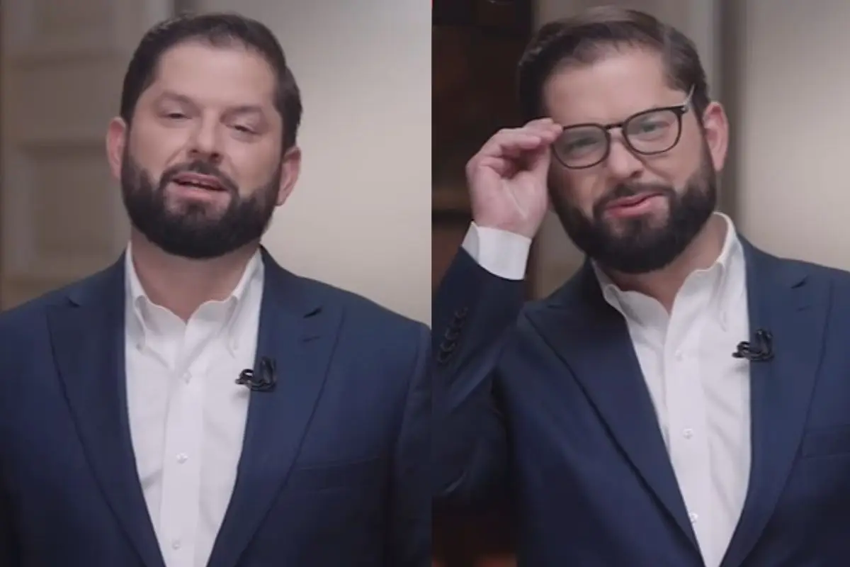 El Presidente Boric entregó mensaje a la ciudadanía, Captura