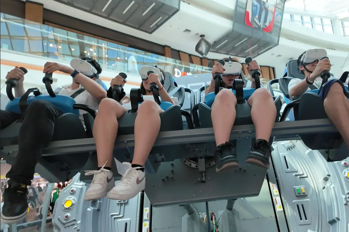 Montaña rusa Huracán, Cedida