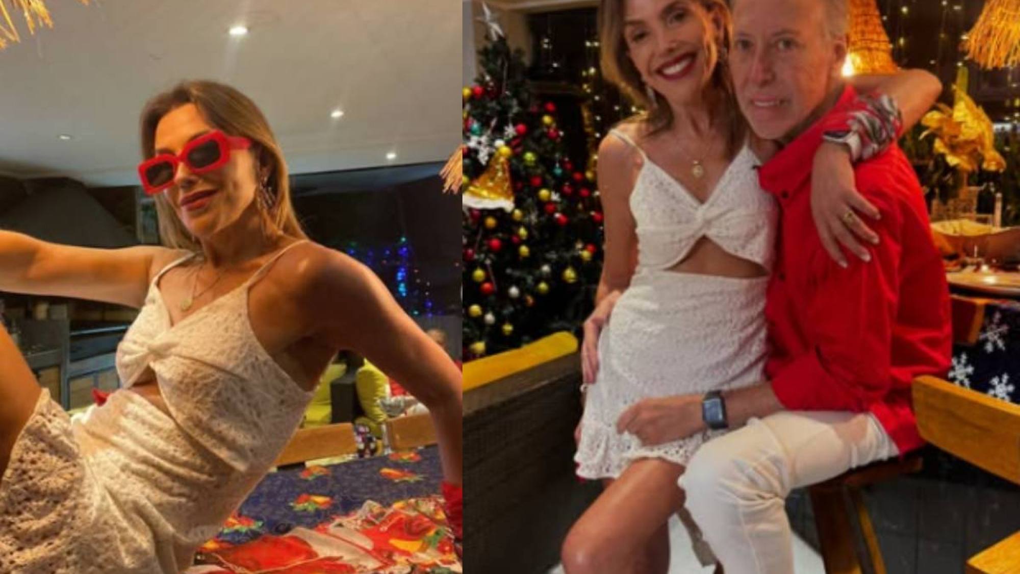 Carolina Arregui fue blanco de duras críticas por su look navideño