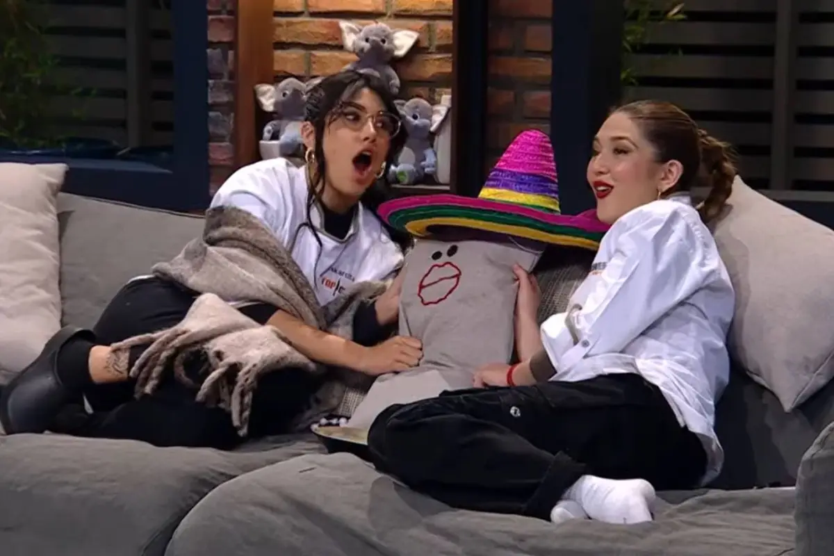 Eskarcita y Disley al saber la nueva eliminada, Captura de pantalla