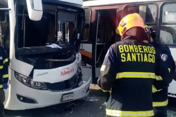 Accidente de tránsito Estación Central ,Redes Sociales