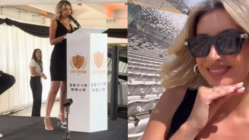 Camila Andrade en el Monumental, Captura