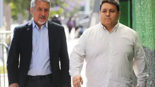 Los ex abogados de Manuel Monsalve (Lino Disi a la derecha), Redes sociales