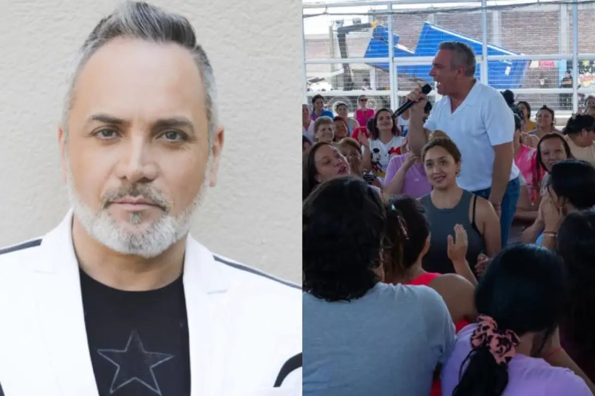 Luis Jara celebró la Navidad en la cárcel de mujeres de San Joaquín, Redes sociales | Referencial