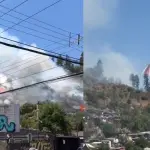 Incendio en el Cerro San Cristóbal, Captura