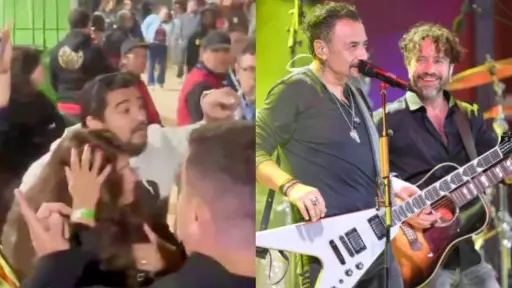 Pelea en show de Lucybell , Redes sociales | Referencial