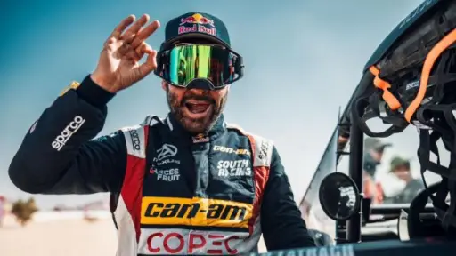 Chaleco López se subió al podio en el Dakar 2025, Dakar 