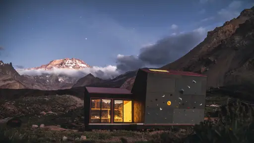 Refugio Volcán Tupungato, Cedida