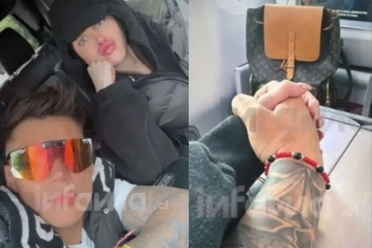 Michelson se fue de viaje con su nueva pareja, Captura