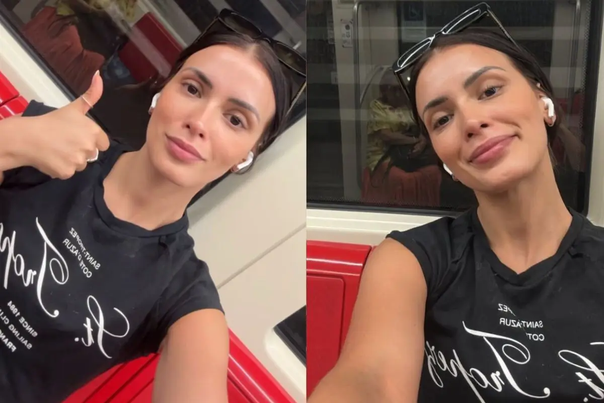 Cony Capelli ahora viaja en Metro, Instagram