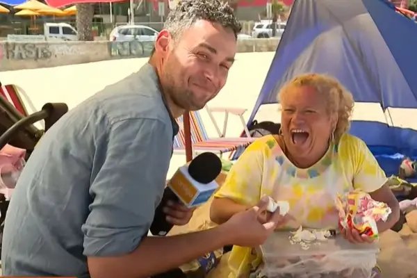 Un divertido momento se vivió en el matinal ,Captura