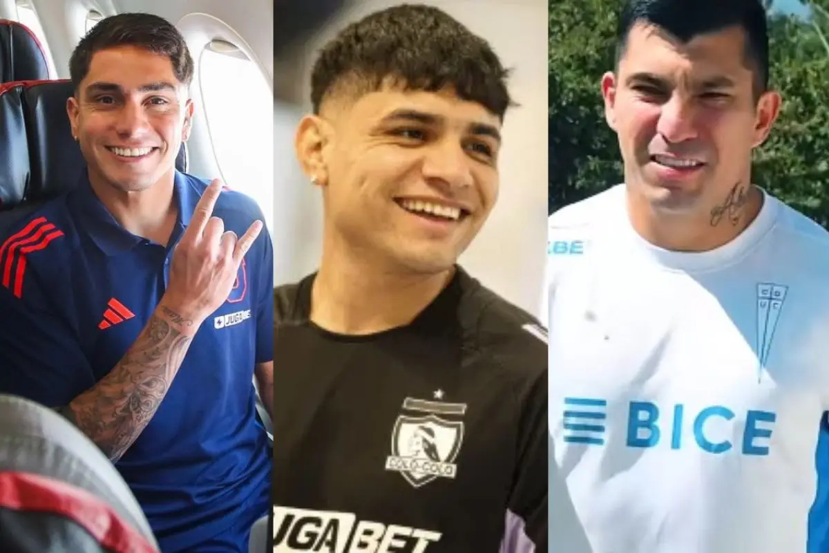 Montes, Aquino y Medel, refuerzos en la U, Colo Colo y la UC, Instagram