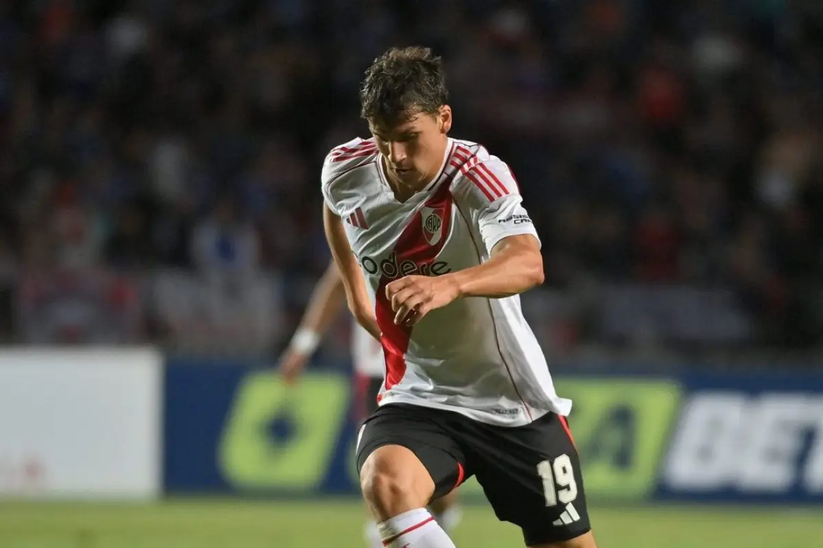 El debut de Gonzalo Tapia por River Plate, Redes sociales | X