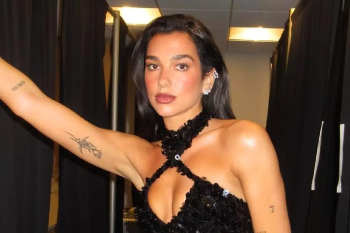 Dua Lipa se despidió de Chile , Redes sociales | Referencial