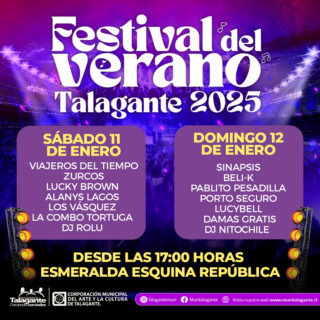 Festival del Verano Talagante 2025  - Cedida