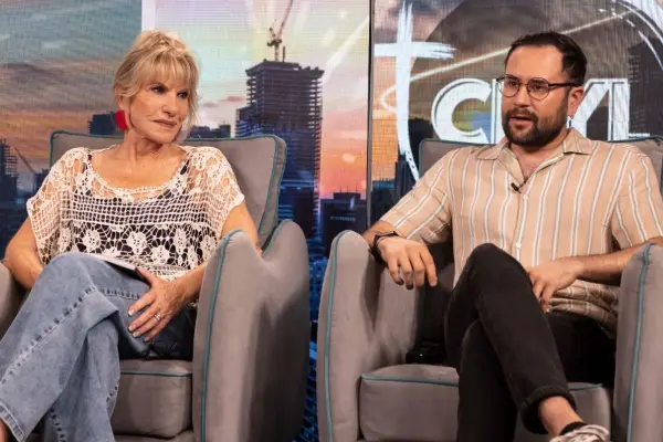 Juan Pablo Sanhueza y Sandra Solimano en \