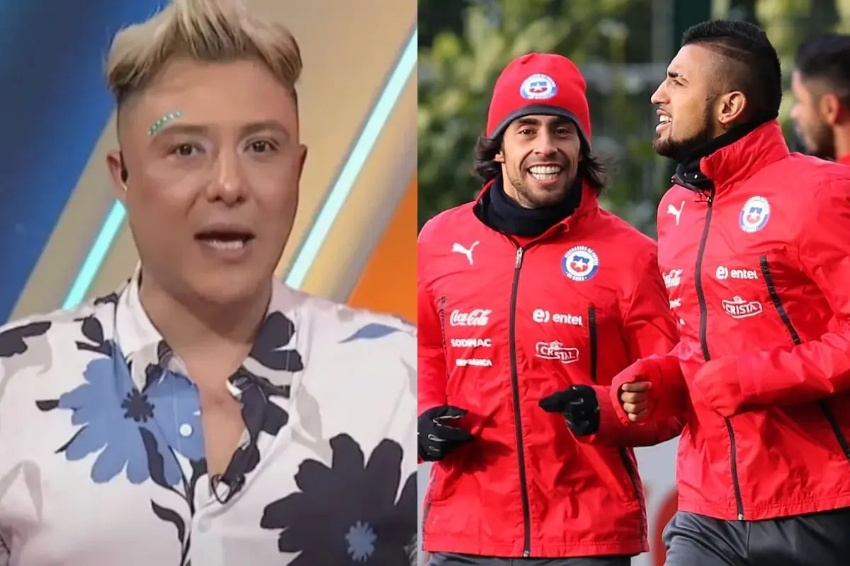 Sergio Rojas, Jorge Valdivia y Arturo Vidal, Archivo