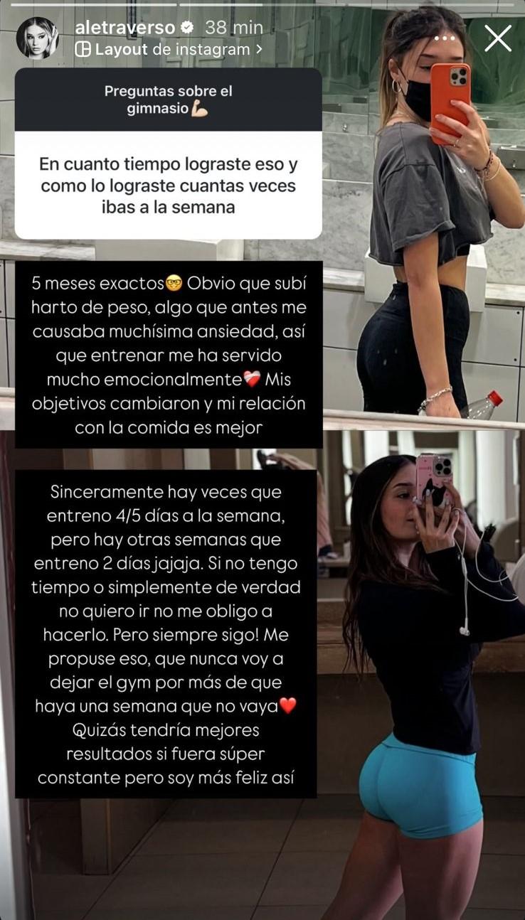 El impactante cambio físico de Alessia Traverso - Alessia Traverso | Instagram