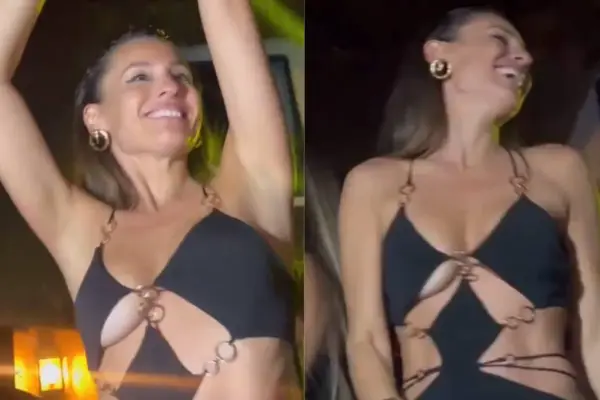 El sensual baile de Pampita ,Captura