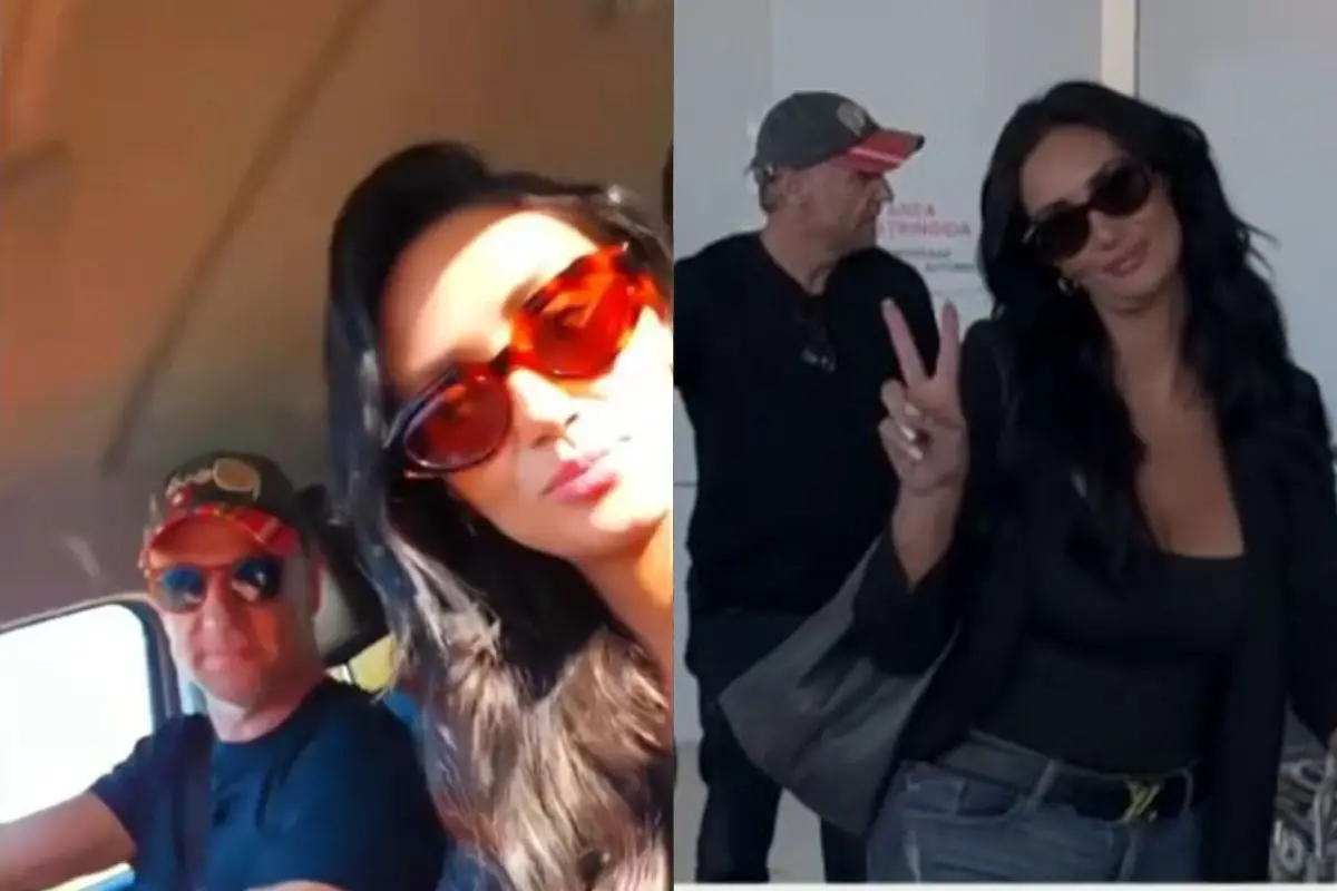 Pamela Díaz y Felipe Kast juntos en el sur, Captura