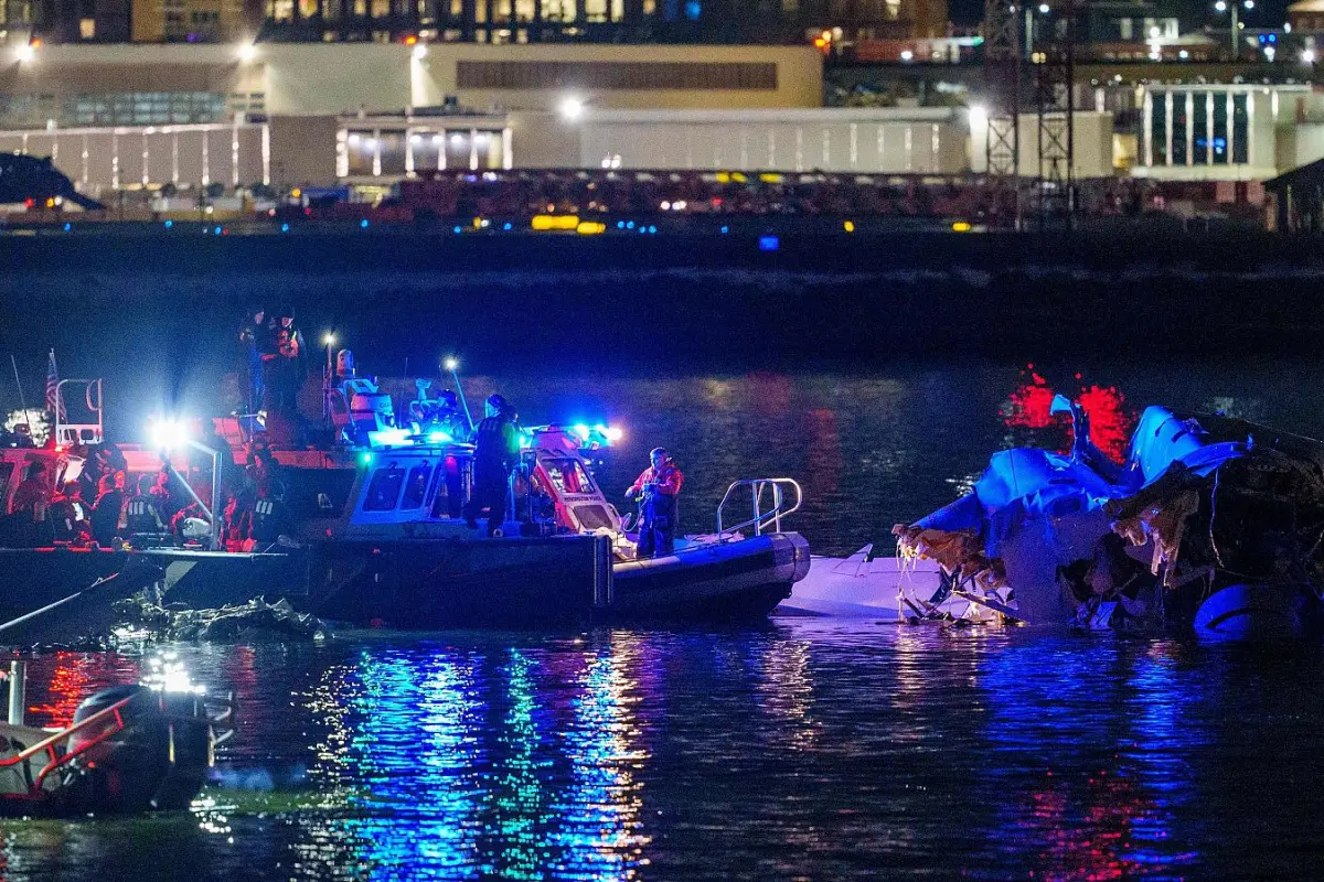 Tragedia aérea en Washington , Redes sociales 