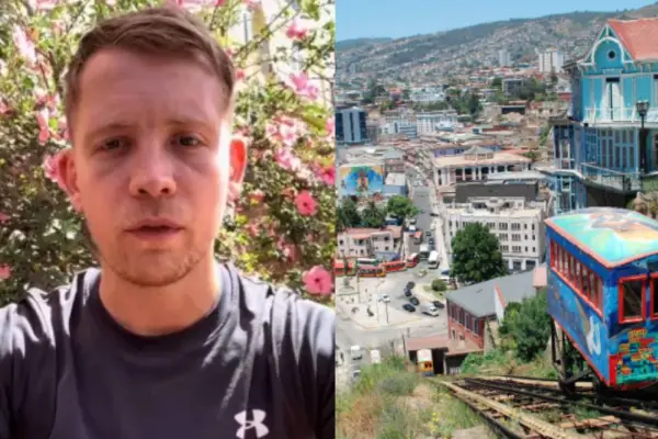 Turista inglés quedó decepcionado de Valparaíso ,Lloyd Brown | TikTok