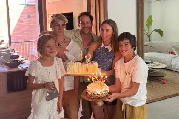 Gonzalo Valenzuela y su familia ,Captura de pantalla